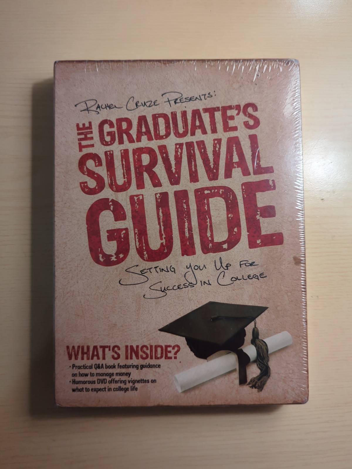 Graduate’s Survival Guide (Book & DVD) by Rachel Cruze – NEW – Sealed – ED19-47