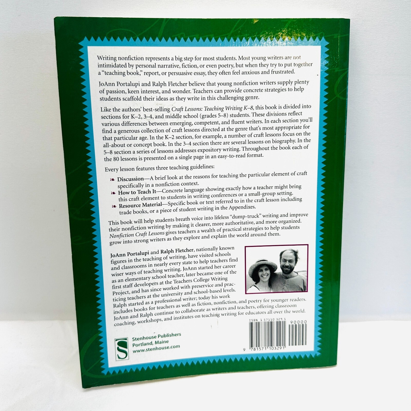 Nonfiction Craft Lessons: Teaching Information Writing K-8 by Portalupi, JoAnn