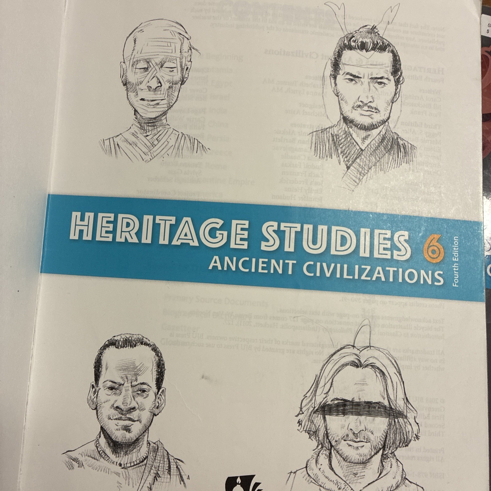 BJU Heritage Studies 6 Student Text: Ancient Civilizations, 4th edition, grade 6
