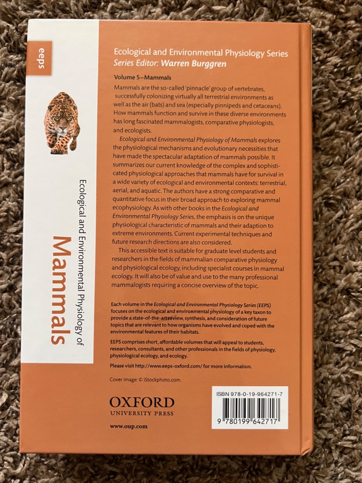Ecological and Environmental Physiology Ser.: Ecological and Environmental…