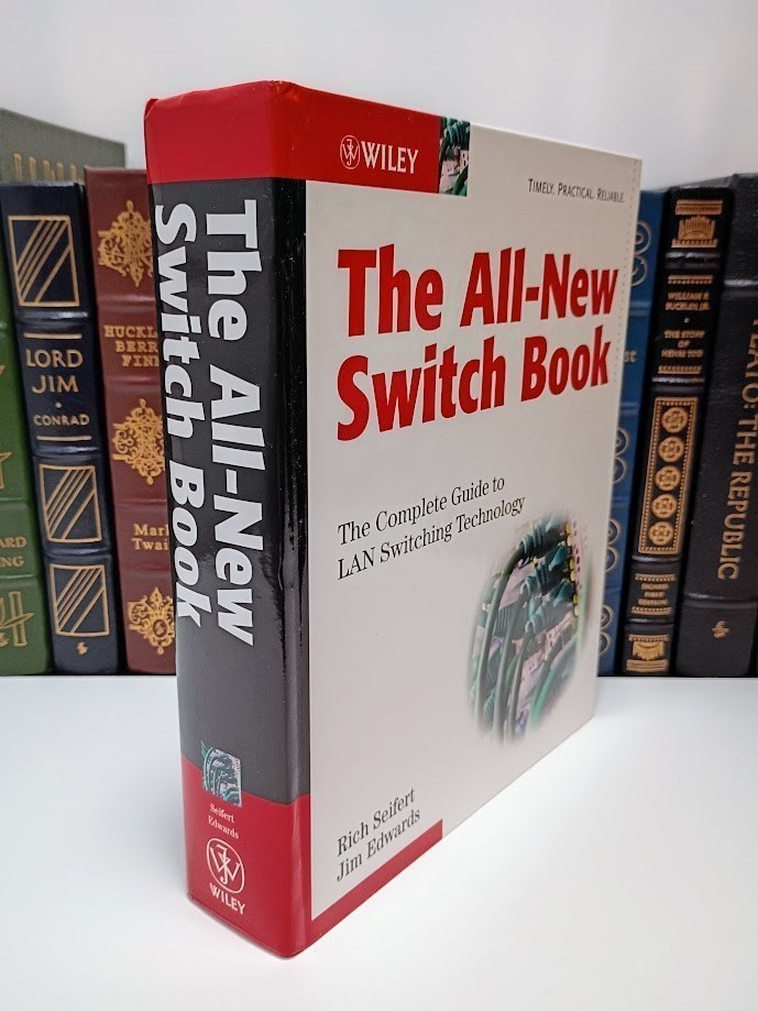 The All-New Switch Book LAN Switching Technology Seifert Edwards Wiley VG+
