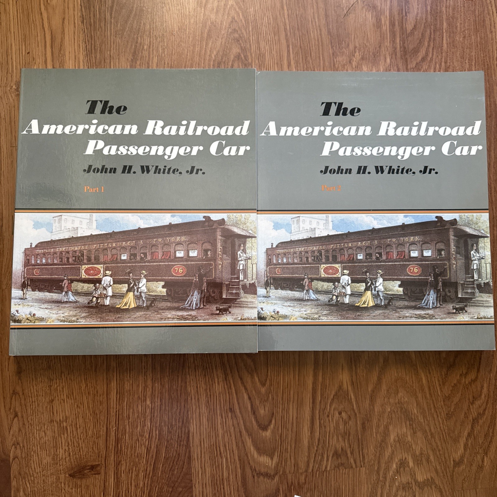 The American Railroad Passenger Car, Vol 1 & 2 | John H. White, Jr | 1985 PB