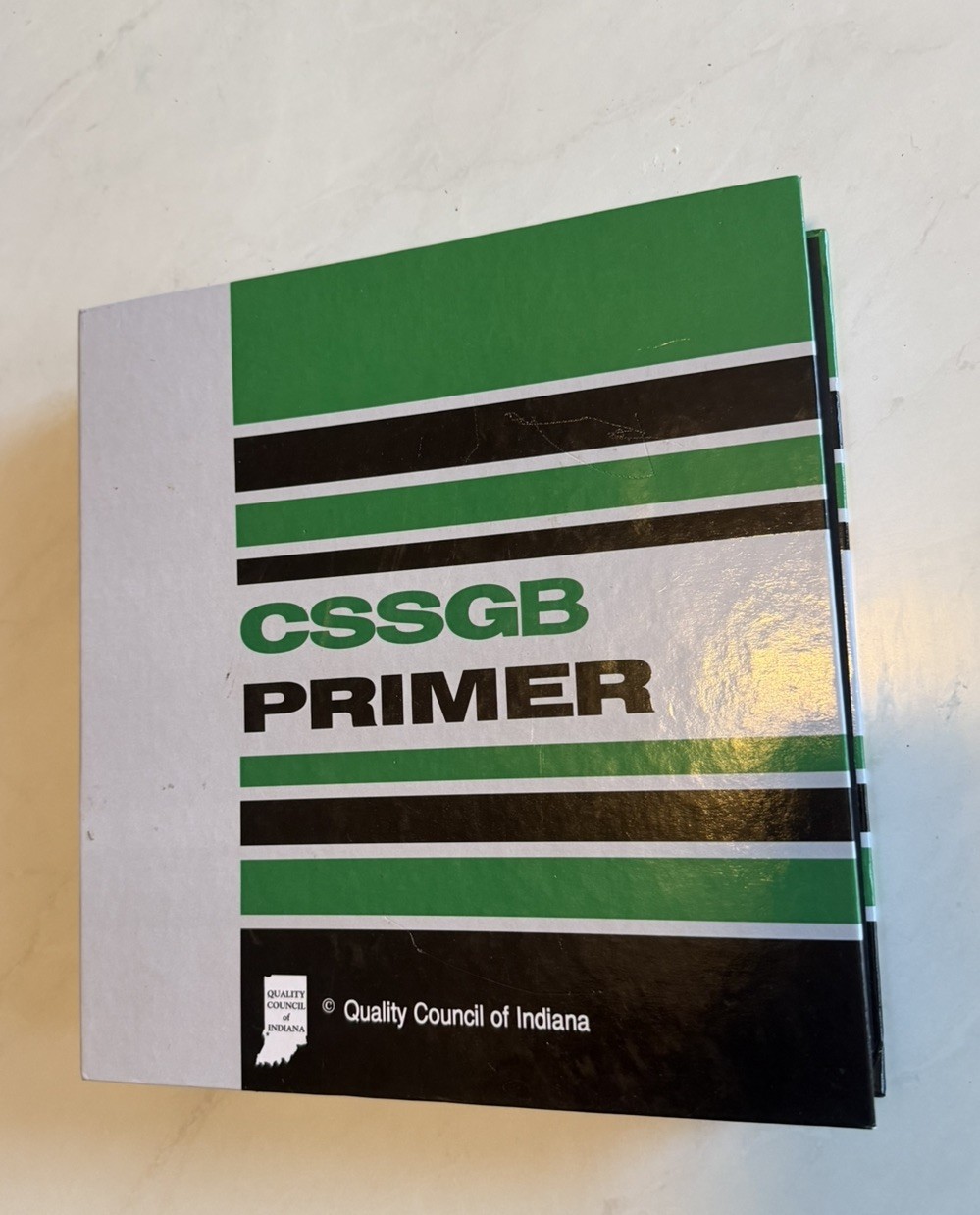 Quality Council of Indiana CSSGB Primer Six Sigma Green Belt + ASQ Handbook
