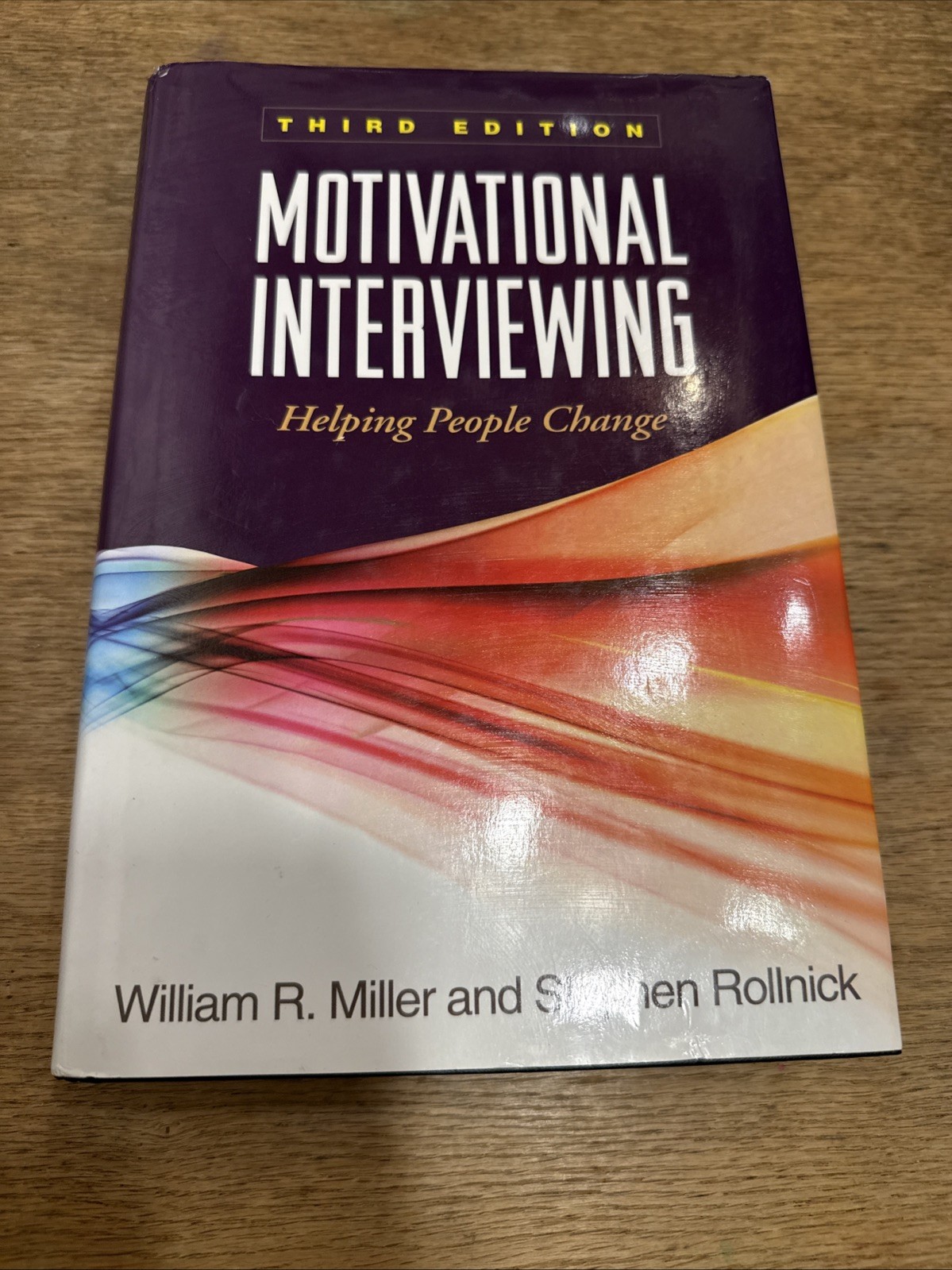 Motivational Interviewing Helping People Change Miller Rollnick 3rd Ed -LIKE NEW