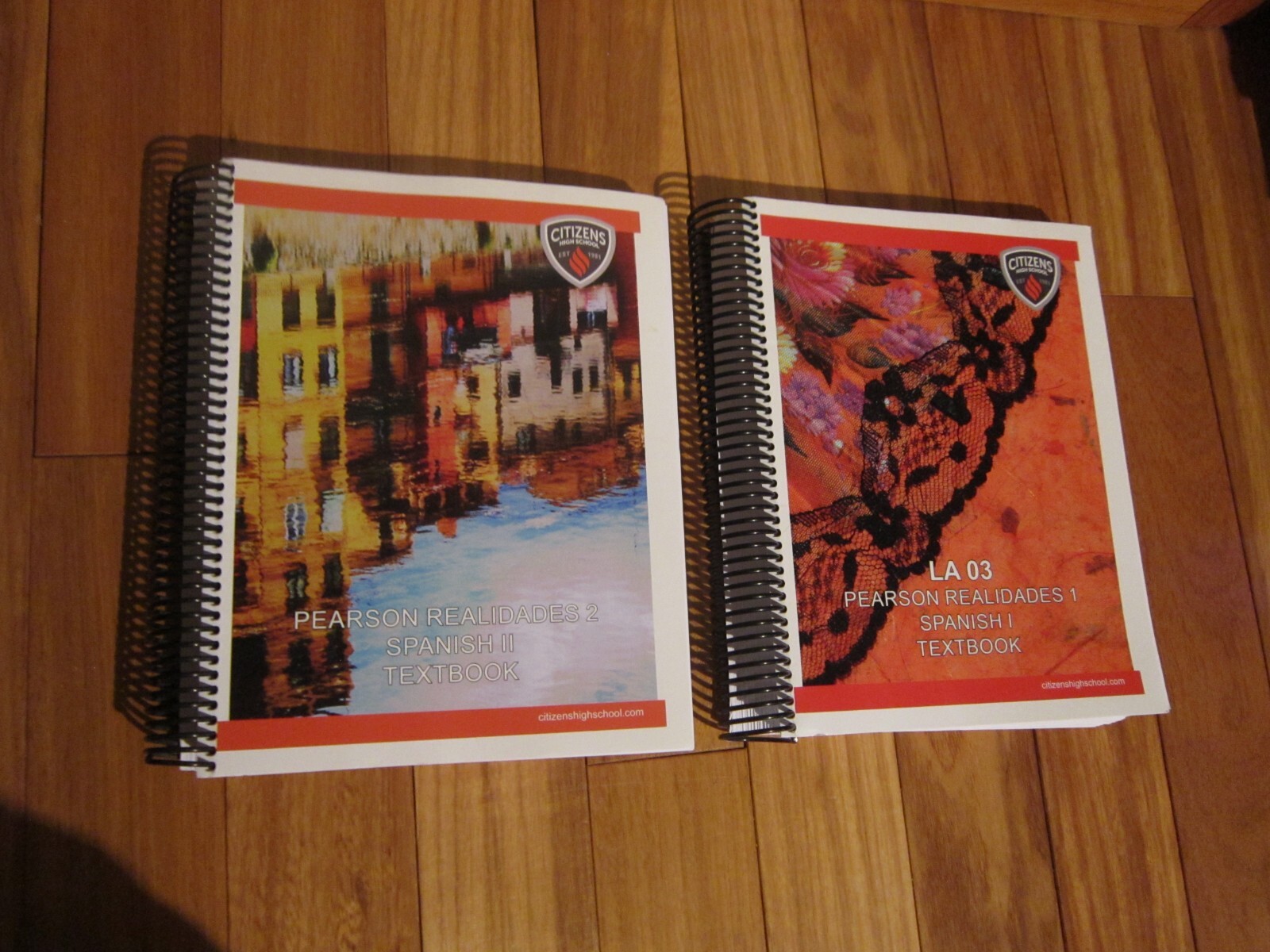 LA 03 Spanish Realidades 1 & 2 Student Textbook 2014 by Pearson Book #LR