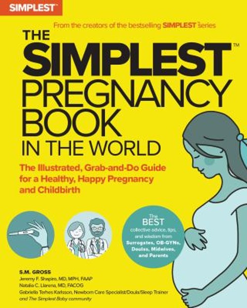 The Simplest Pregnancy Book in the World : The Illustrated, Grab-