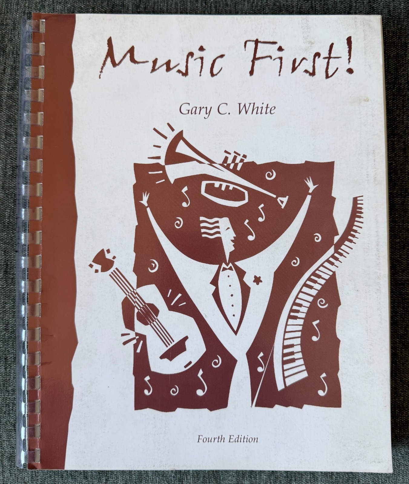Music First! by Gary C. White [With CD] Good Condition + 5 blank music sheets