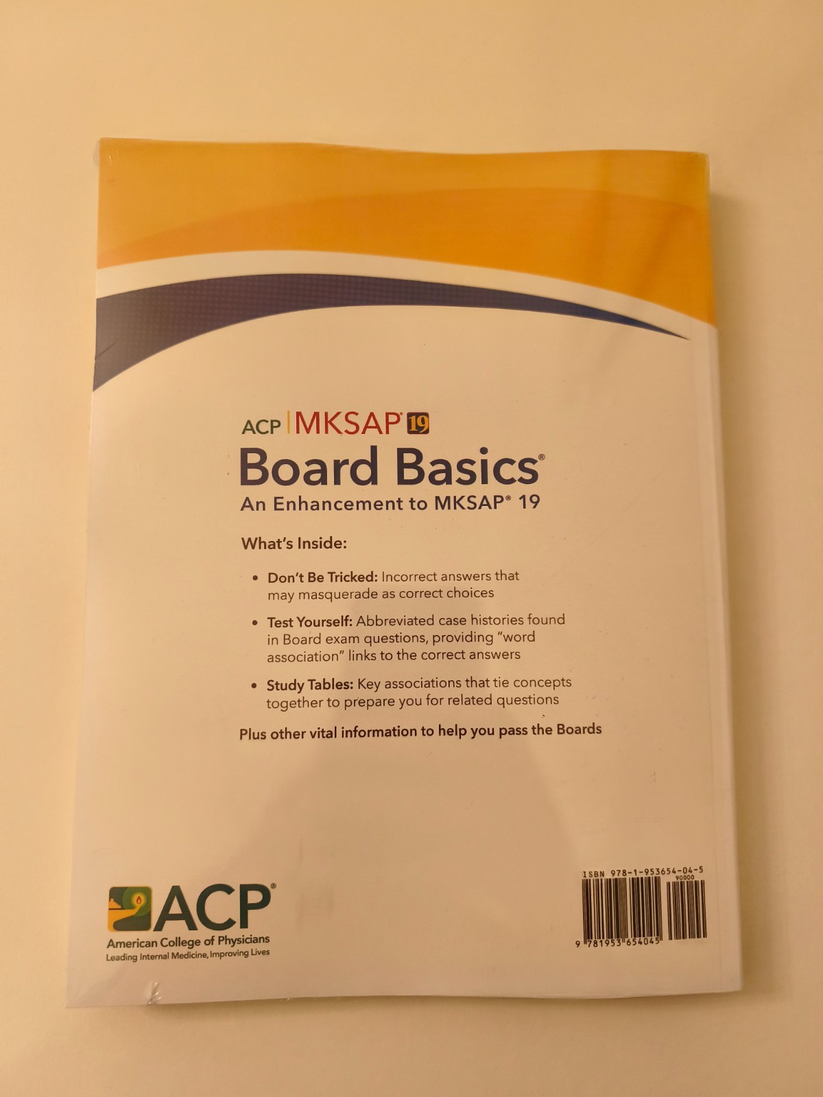 MKSAP 19 BOARD BASICS BOOK 🥇