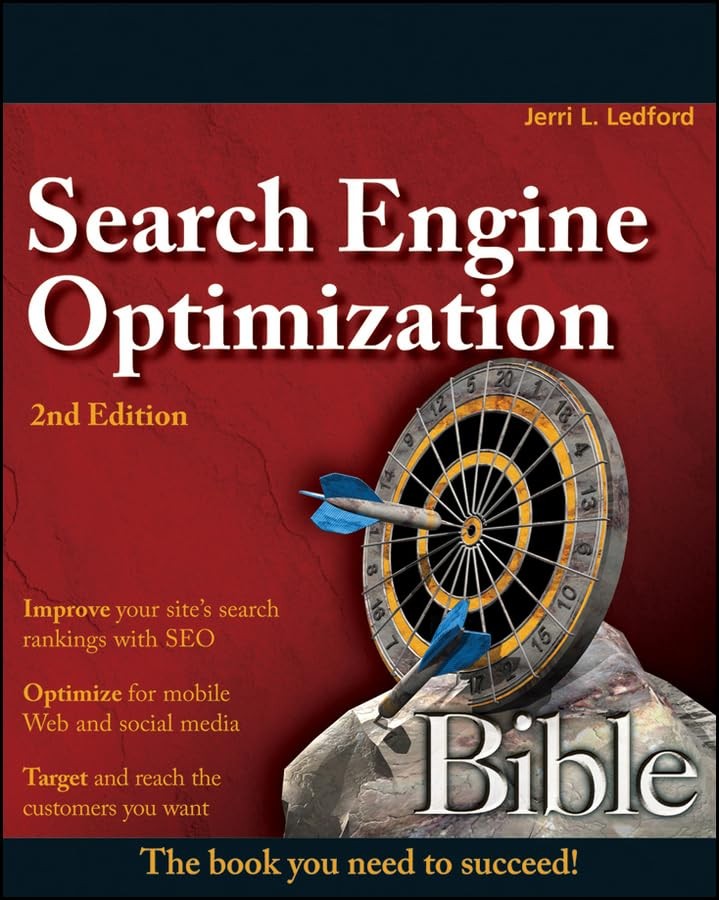 Search Engine Optimization Bible – paperback Ledford, Jerri L.