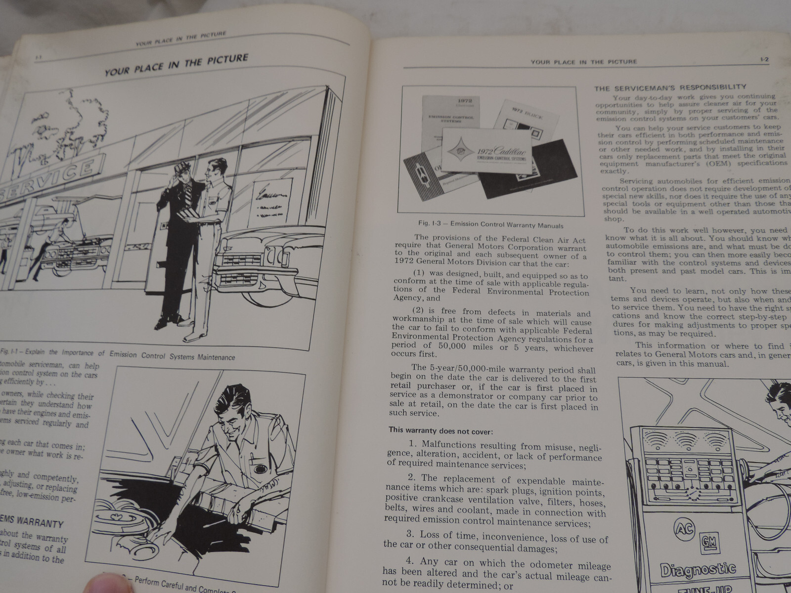 1972 General Motors Emission Control Systems Maintenance Manual