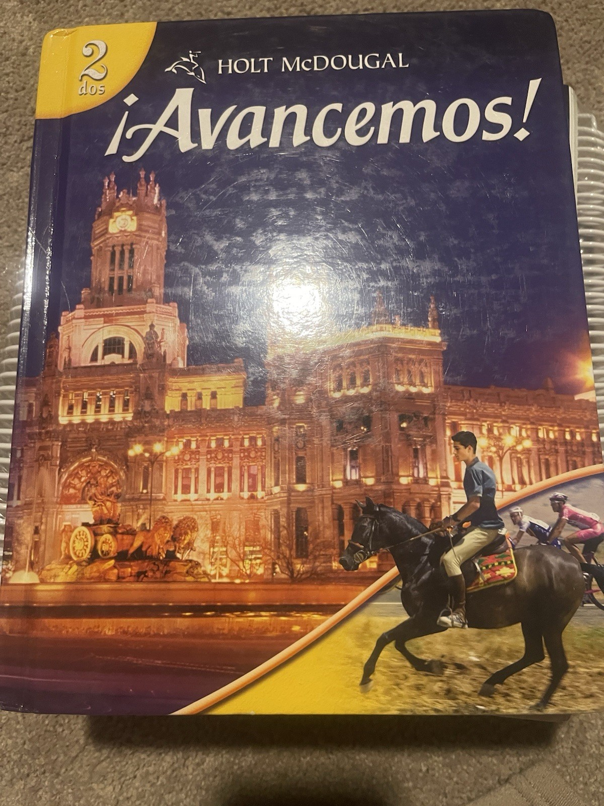 !AVANCEMOS! TEXAS: STUDENT EDITION LEVEL 2 2018 By Houghton Mifflin Harcourt new
