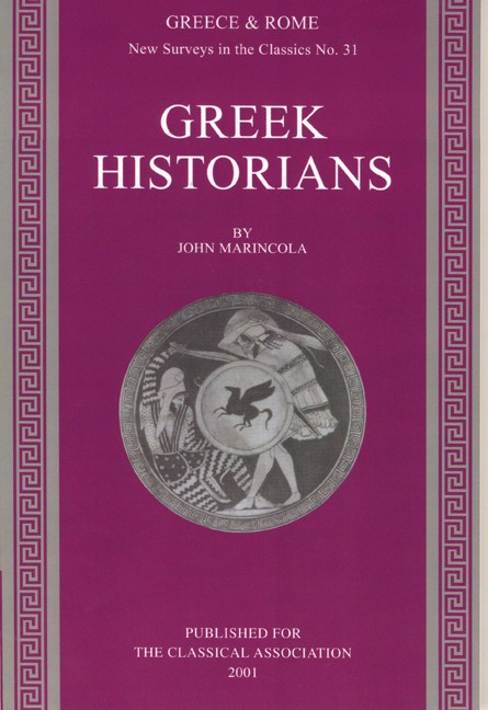 John Marincola Greek Historians (Paperback) (UK IMPORT)
