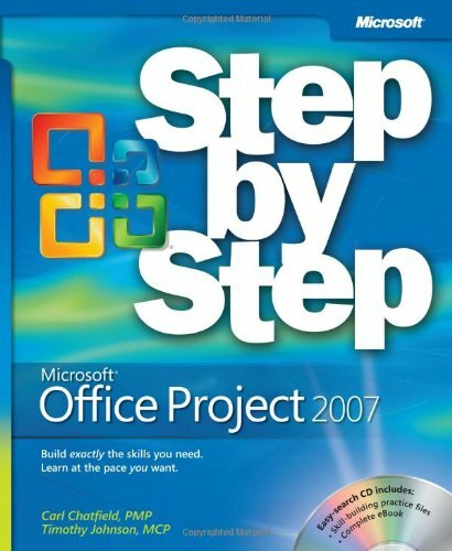 Microsoft® Office Project 2007 Step By… by Timothy Johnson Mixed media product