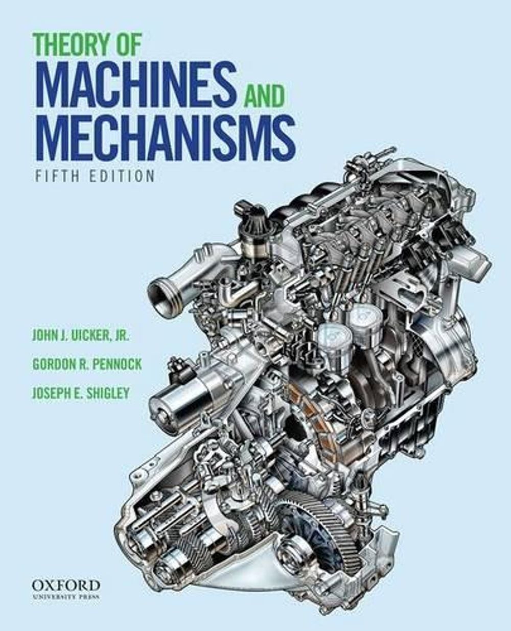 Theory of Machines and Mechanisms by Uicker, Jr. (English) Hardcover Book