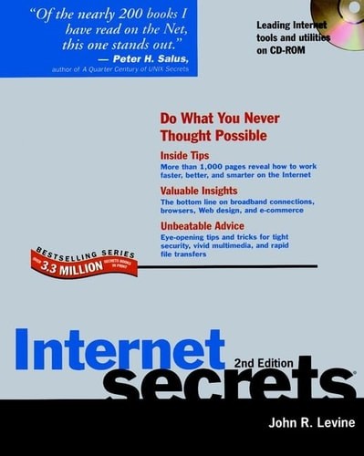 Internet Secrets by Levine, John R., Good Book