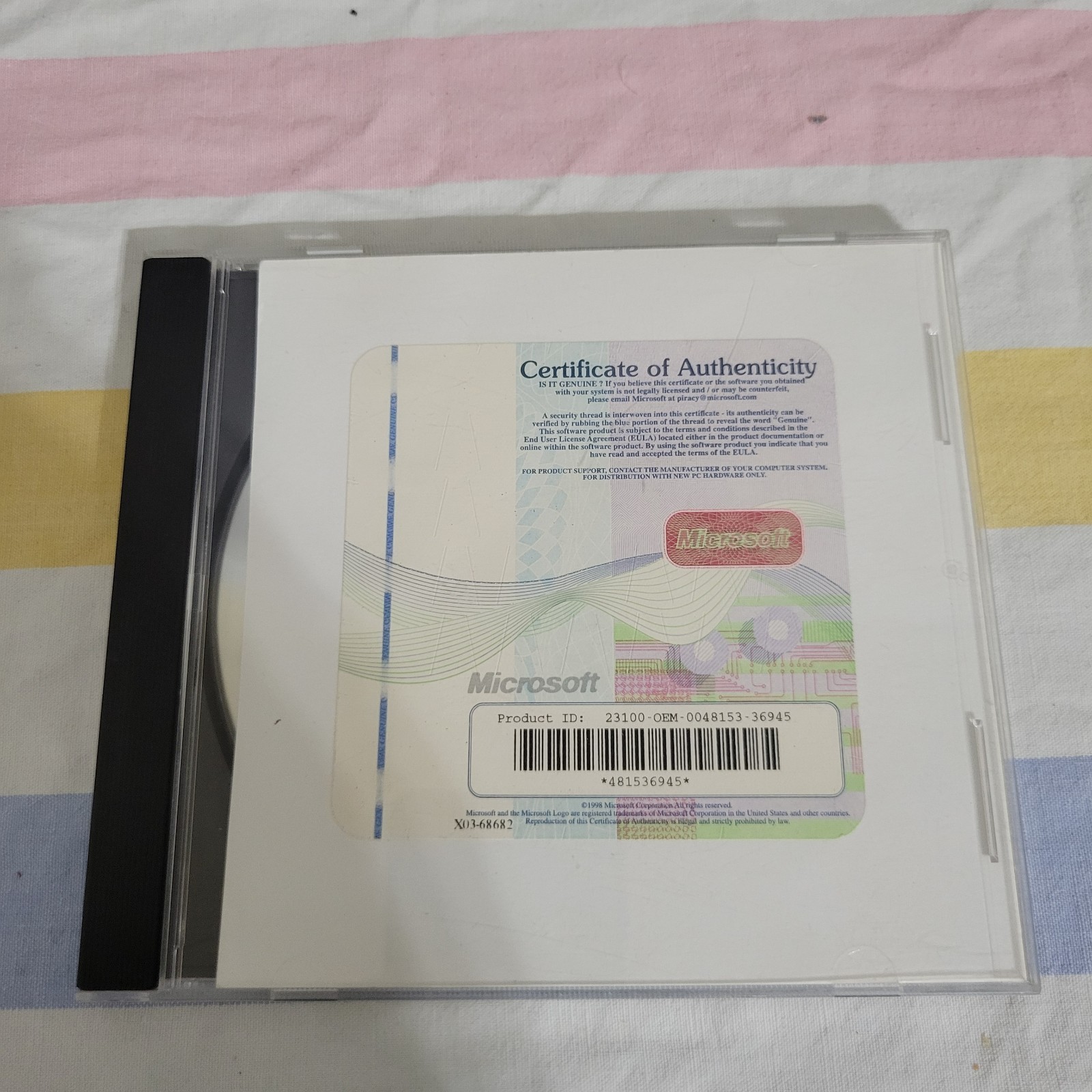 Brand Microsoft Windows 98 Second Edition for Compaq MAKE AN OFFER NOW G2U