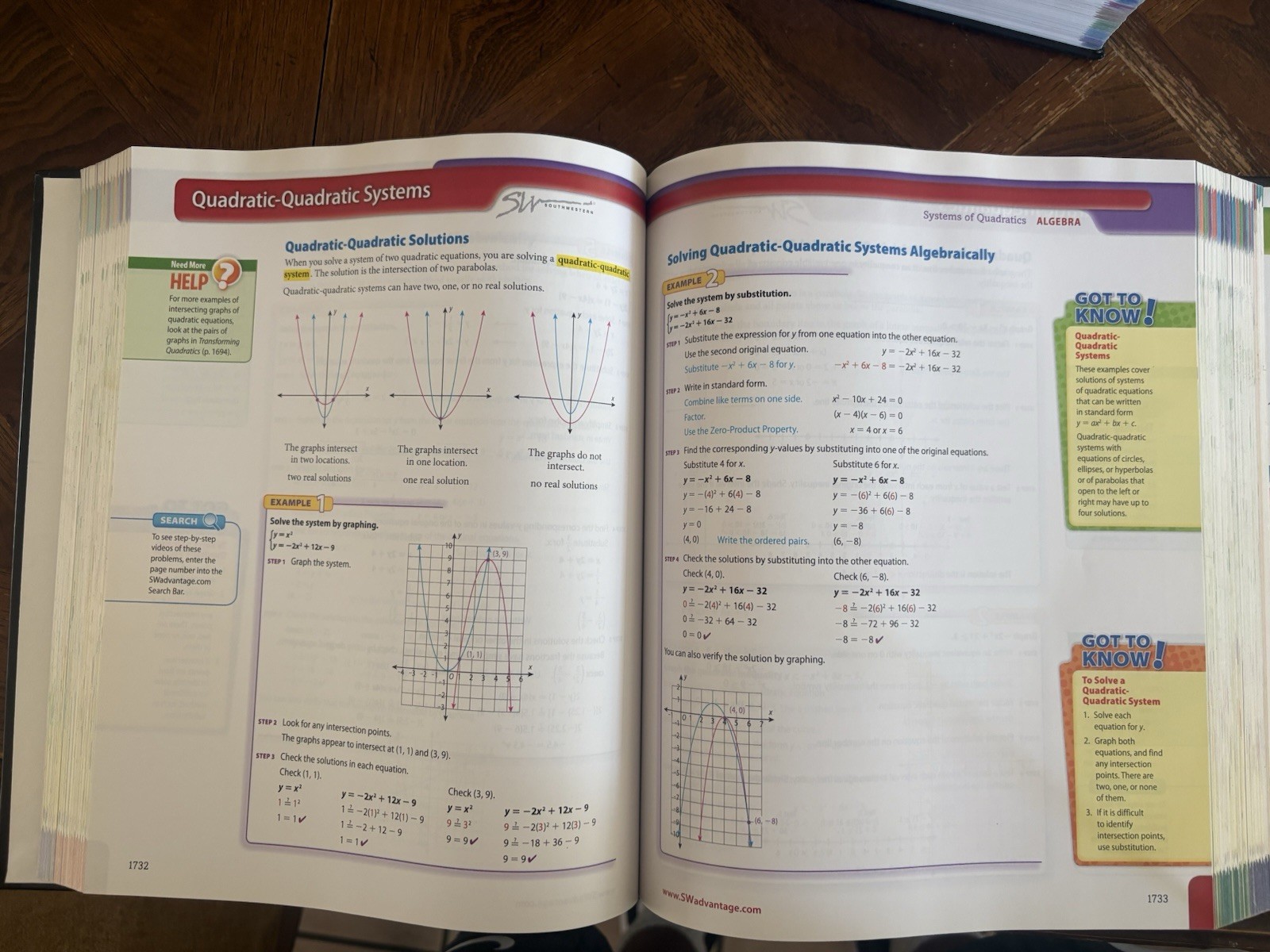 Southwestern Advantage 4 Book Hardcover Set Math Science Social Studies Languags