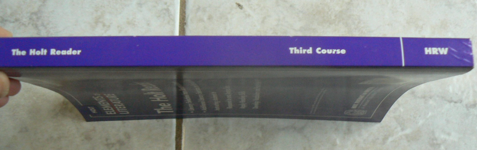 Holt Elements of Literature, New Student Adapted Reader C.3 gr.9 Course 3