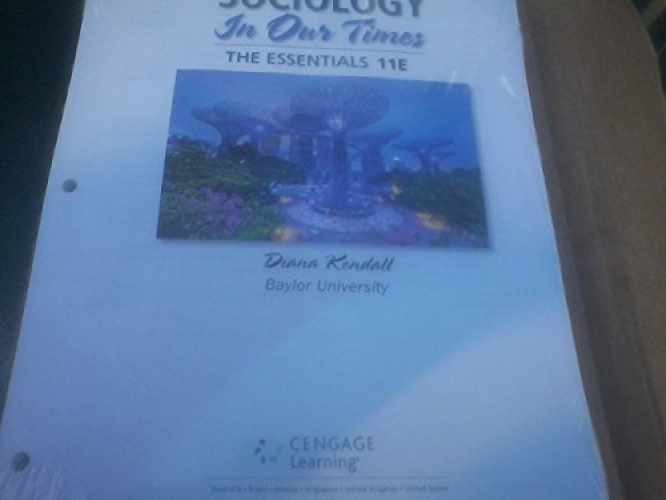 Sociology in Our Times: The – Loose Leaf, by Kendall Diana – Acceptable n