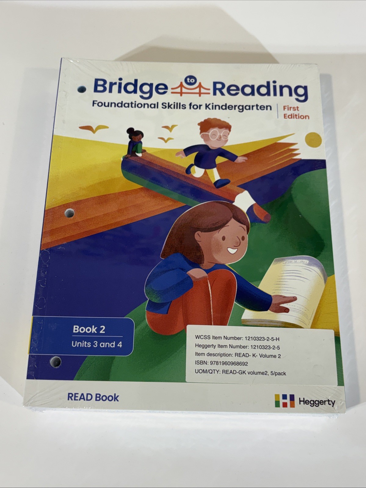 Heggerty Bridge To Reading Foundational Skills for Kindergarten Book 2 ( 5-Pack)