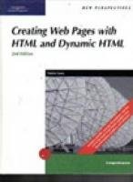 NEW PERSPECTIVES ON CREATING WEB PAGES WITH HTML AND By Patrick Carey EXCELLENT