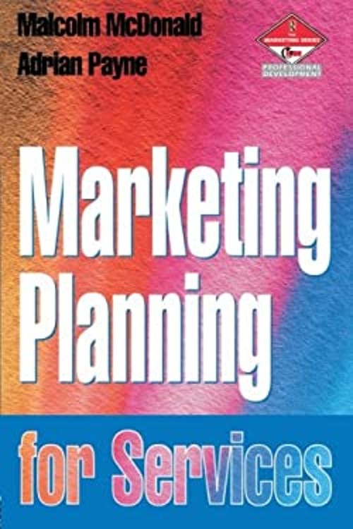 Marketing Planning for Services Paperback Adrian, McDonald, Malco