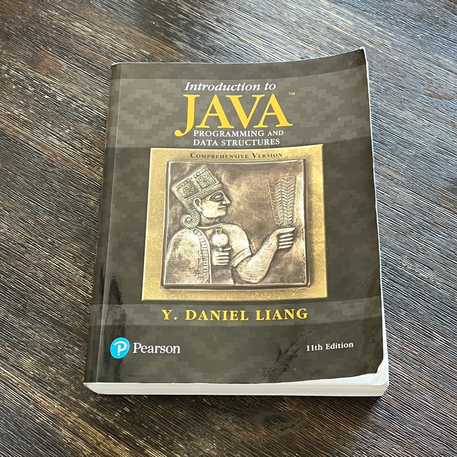 Intro to Java Programming and Data Structures Comprehensive Liang 11th Edition