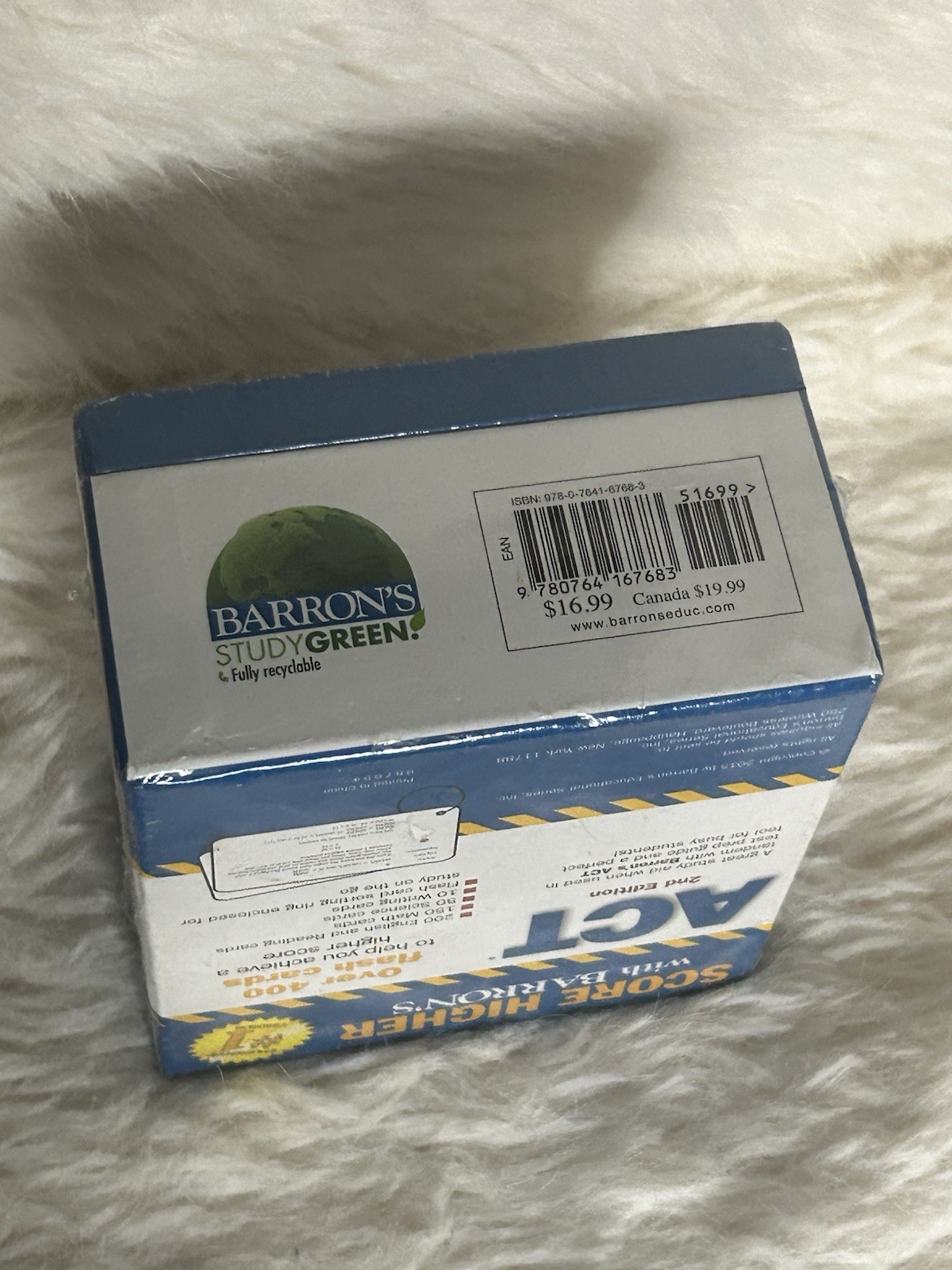 Barron’s ACT 410 Flash Cards 2nd Edition Help You Achieve a Higher Score