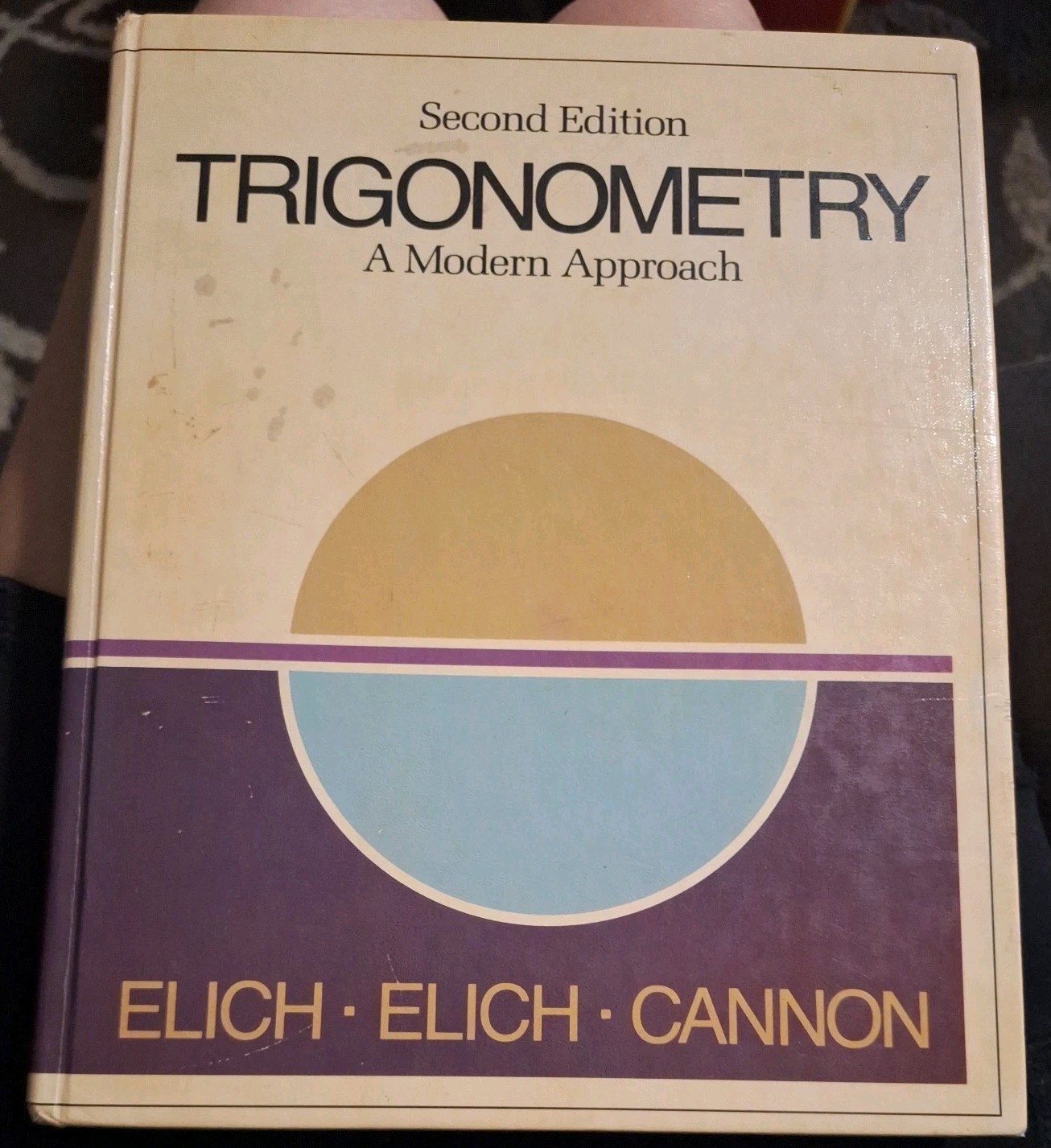Vintage 1980 Trigonometry A Modern Approach 2nd Ed Addison-Wesley Hardcover
