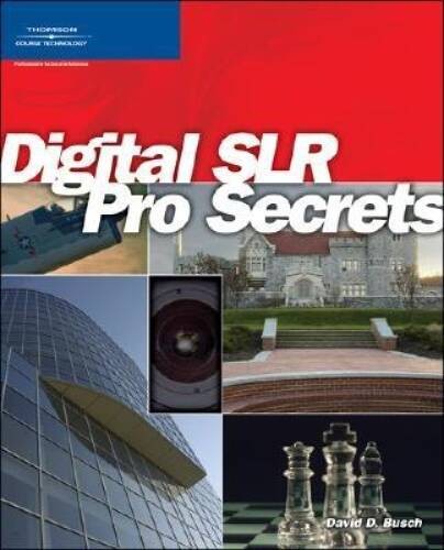 Digital SLR Pro Secrets – Paperback By Busch, David D – GOOD