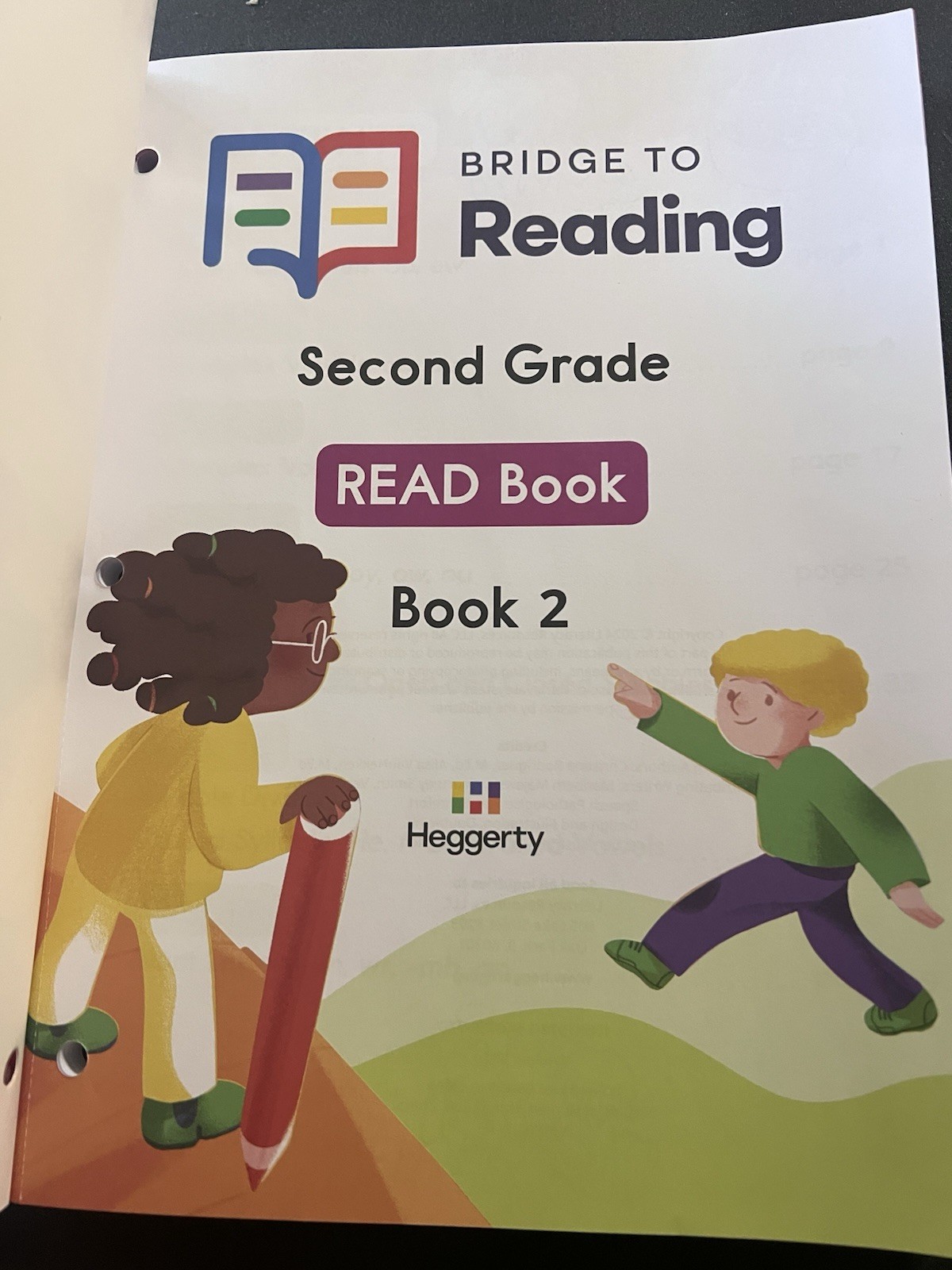 Heggerty, Bridge To Reading,Second Grade, Book 2, Unit 3-4, Read Book