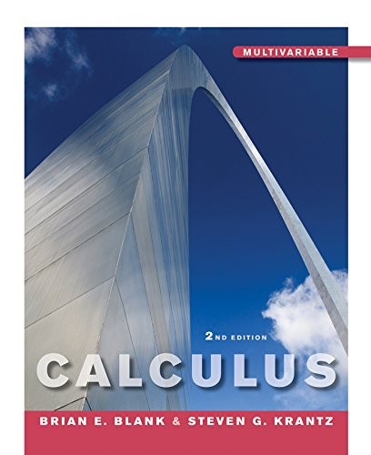 CALCULUS MULTIVARIABLE By Brian E. Blank & Steven G. Krantz – Hardcover *VG+*