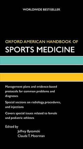 Oxford American Handbook of Sports Medicine by Jeffrey Bytomski: New