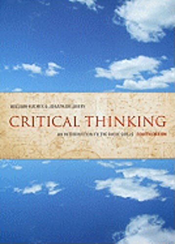 Critical Thinking: An Introduction to the Basic Skills by William Hughes: Used