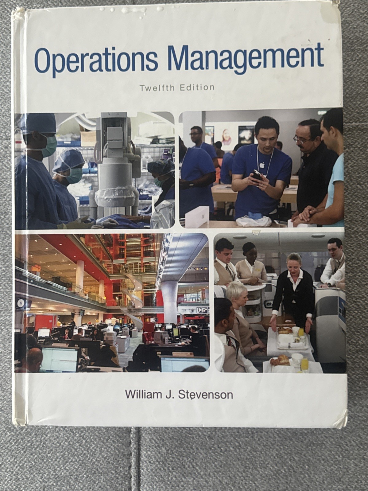 Operations Management 12th Edition – William J. Stevenson – Pre-Owned