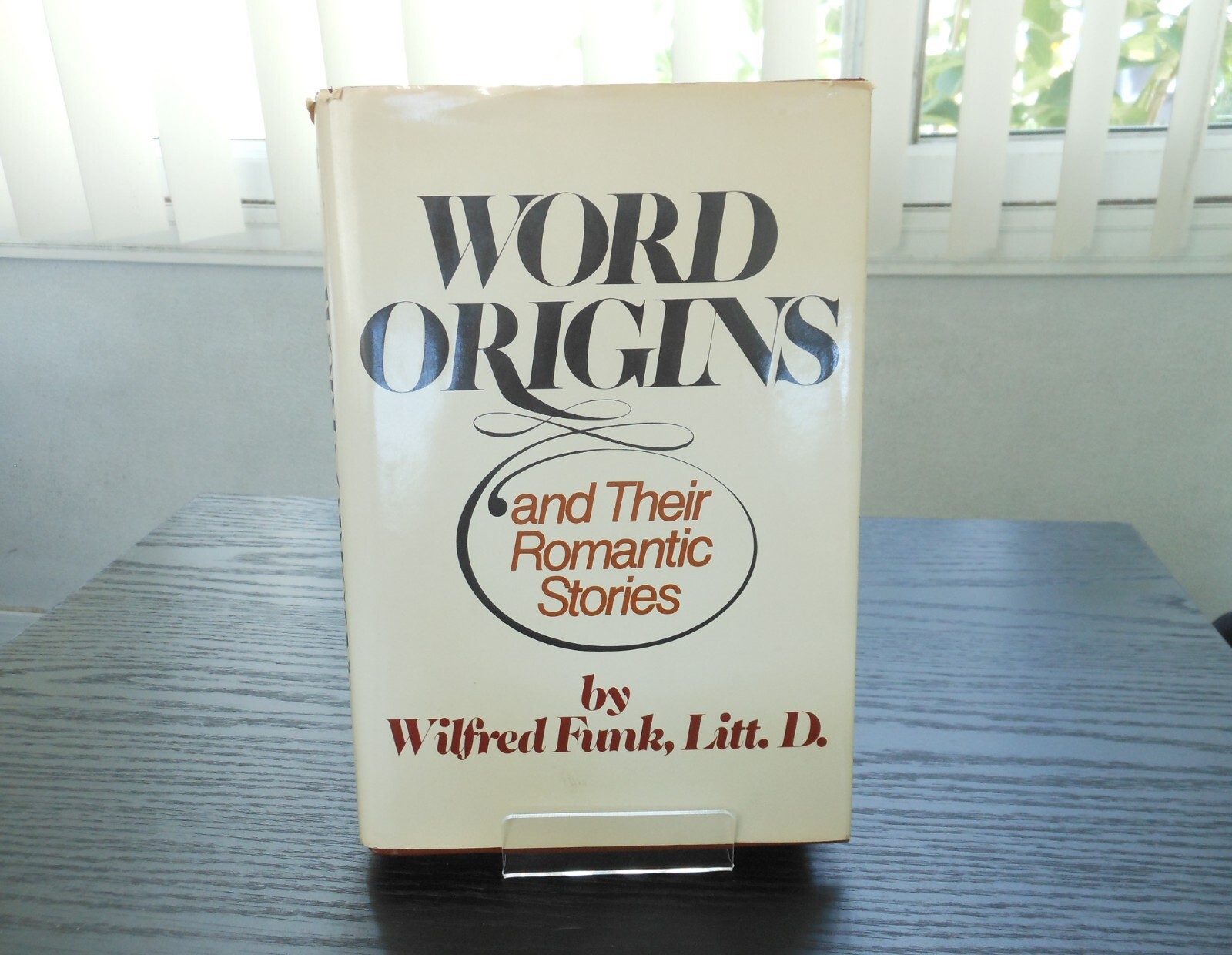 Word Origins and Their Romantic Stories by Wilfred Funk (1978, Hardcover w/ DJ)