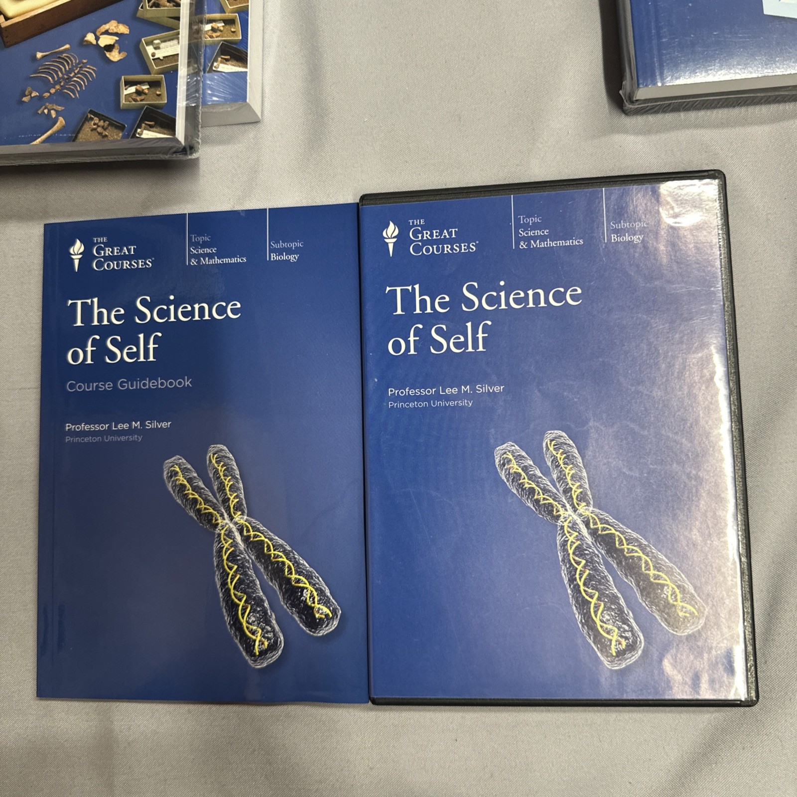 Great Courses Science Mathematics DVD & Book Lot 6 Biology + Bonus Transcript