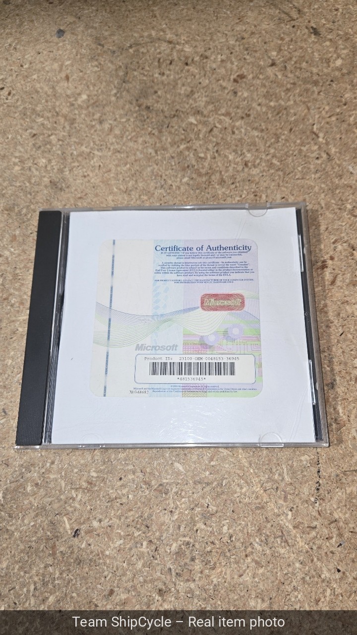 Brand Microsoft Windows 98 Second Edition for Compaq MAKE AN OFFER NOW G2U