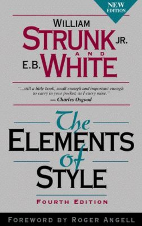 The Elements of Style Hardcover William, Jr., White, E., Strunk,