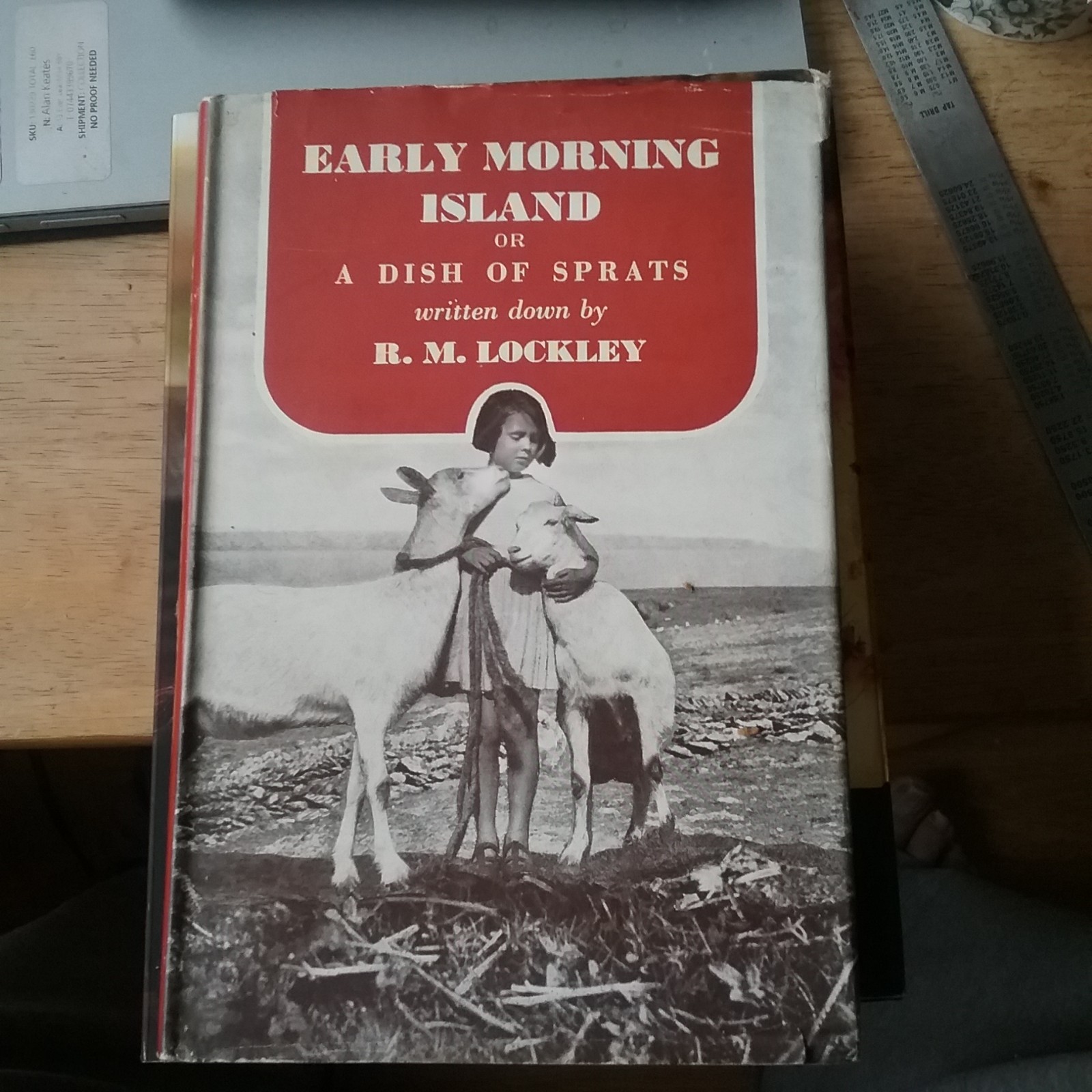 Early Morning Island or A Dish of Sprats R. M. Lockley, 3rd printing 1949