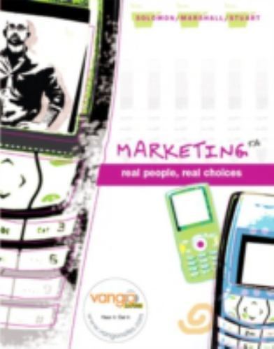 Marketing: Real People, Real Choices, Solomon, Michael R.,Marshall, Greg W.,Stua