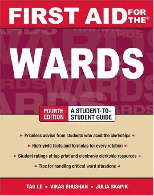 First Aid for Wards Paperback Tao, Skapik, Julia, Bhushan, Vikas