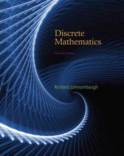 Discrete Mathematics, 7th Edition – Richard Johnsonbaugh, 0131593188, hardcover