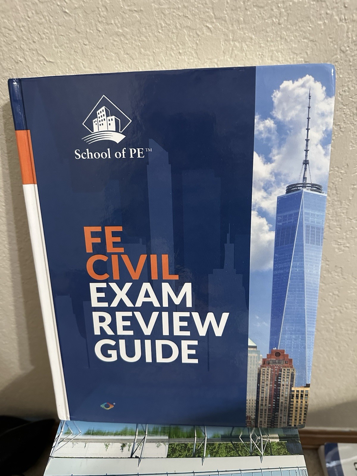 School of PE FE Civil Exam Review Guide Hardcover NCEES FE Prep Book