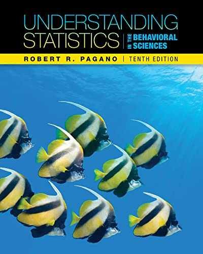 Understanding Statistics in the – Hardcover, by Pagano Robert R. – Acceptable
