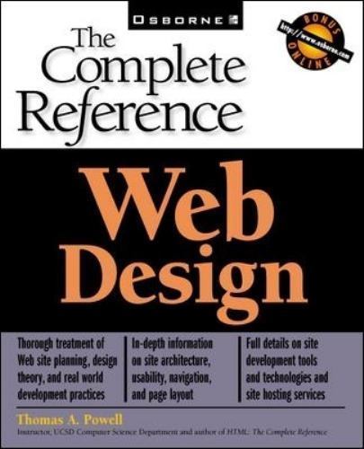 Web Design: The Complete Reference by Thomas A. Powell