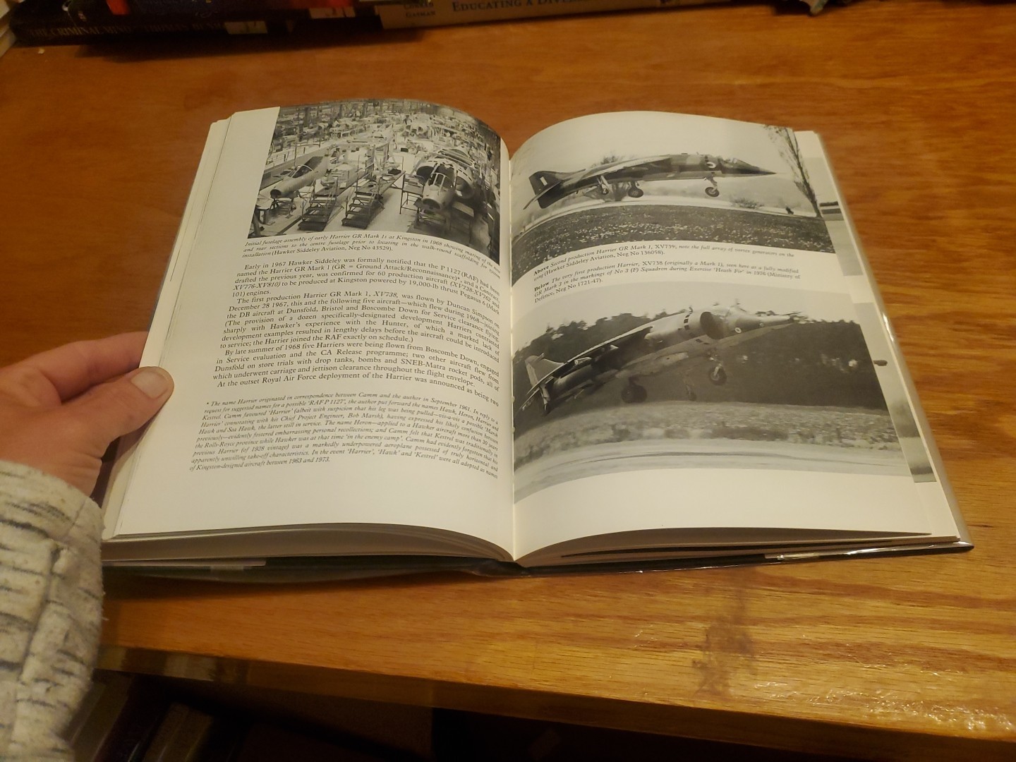 Harrier by Francis K. Mason 1983 HCDJ Naval Institute Press