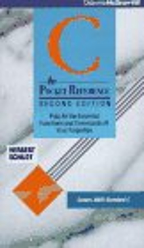 C : The Pocket Reference Paperback Herbert Schildt