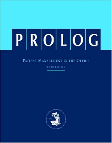 PROLOG: PATIENT MANAGEMENT IN OFFICE By American College Of Obstetricians And Gy