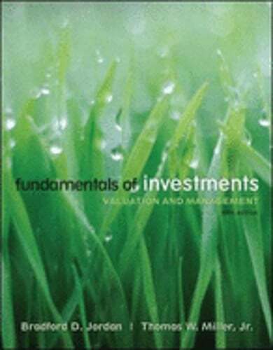 Fundamentals of Investments W/S&p Card + Stock-Trak Card by Jordan Bradford